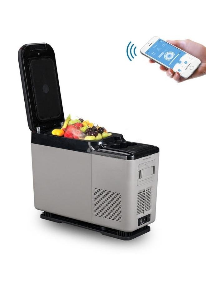Crony - CF15 15L Vehicle Refrigerator with APP DC 12V for center armrest in car refrigerator with armrest vehicle freezer vehicle refrigerator - Image 1