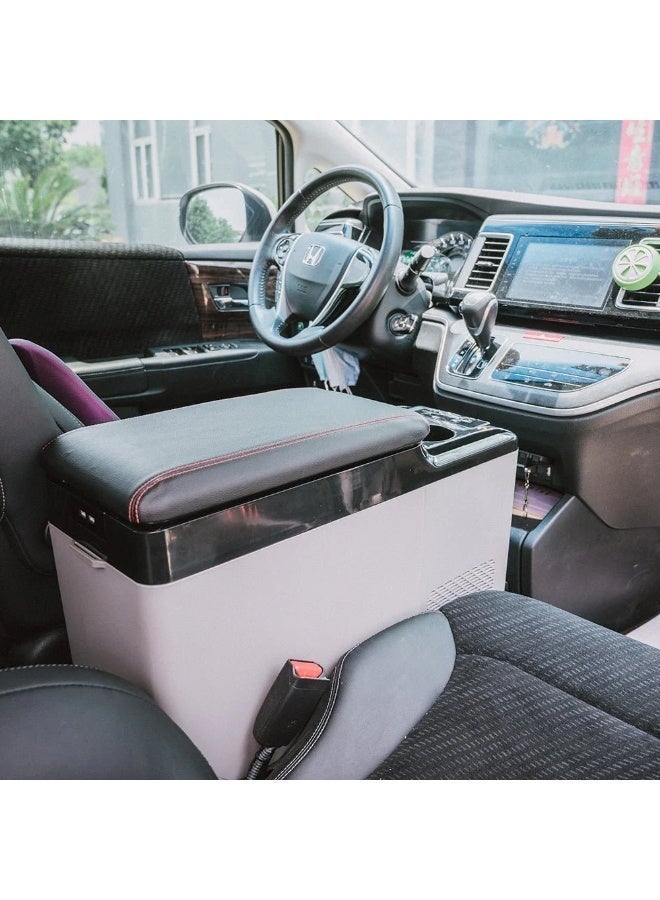 Crony CF15 15L Car Refrigerator with APP DC 12V for center armrest in car refrigerator with armrest vehicle freezer vehicle refrigerator Vehicle Refrigerator With App Control – Compressor Cooling From -20°C To 20°C, Dual Power (DC 12-24V & AC 100-240V), Energy-Efficient 45W, LCD Display, Compact 15L Design, Battery Protection, Trolley Wheels, Ideal For Car Center Armrest, Camping & Travel - Image 2