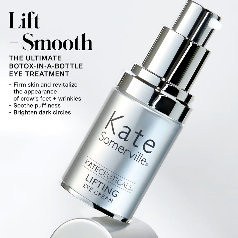 Kate Somerville KateCeuticals Lifting Eye Cream â€“ Powerful Anti-Aging Treatment, Visibly Smooths Fine Lines & Wrinkles, 0.5 Fl Oz - Image 3