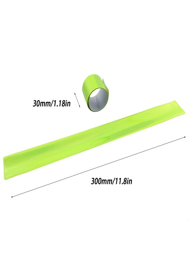 CXMTECH 12PCS Reflective Snap Strap Night Riding Decorative Wristband Running Gear Outdoor Activities Accessories Suitable for Walking - Image 3