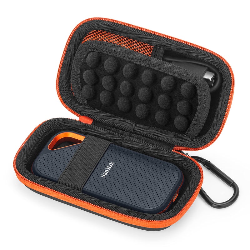 Yinke Hard Case for SanDisk Extreme Pro/SanDisk Extreme Portable External SSD 500GB 1TB 2TB, Travel Case Protective Cover Storage Bag - Image 1