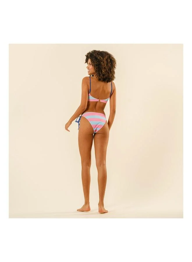 Zsa Zsa Zsu  Prinkipo Laced Bikini Bottom 23x21 cm Pink - Blue. for Women | Best Price UAE