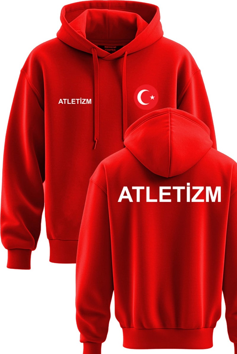 Top Glory Athletics Printed Hoodie 3 Thread Winter Türkiye Sweatshirt Athletics Hoodie 