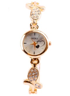 Wristwatch for Women, Rose Gold Stainless Steel Band, Inlaid with Stones, AR09 - pzsku/Z33EBE392470091F0B790Z/45/_/1644413895/0efcd9a9-c0b0-4e76-b6ad-44c0ddf12634