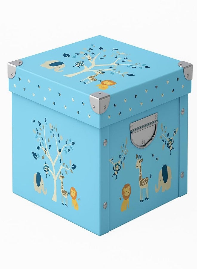 GroWings Baby Keepsake Box - Large Memory Storage for Newborns, Suitable for Boys and Girls, Strong, Durable, and Collapsible Gifts - Image 1