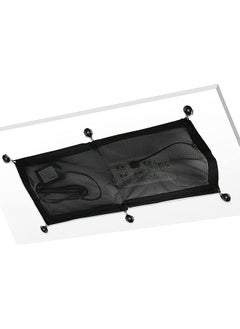 Cable Management Net, Under Desk Cable Management Tray, Mesh Cable Manager Flexible Under Desk Wire Net Large Capacity Cord Organizer Net for Office,Standing Desk, Home (25x10 Inches)