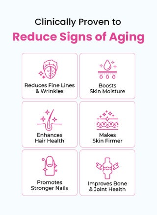 Gencell Super Collagen Supplement, Supports Gut Health, Healthy Hair, Glowing Skin, Strong Nails & Vital Joints, Hydrolyzed Grass Fed Marine Collagen Peptides Type 1 & 3 with Vitamin C - 60 Tablets - view 5