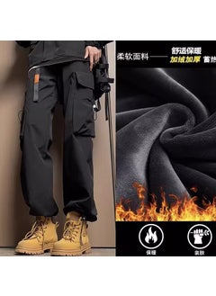 Black fleece-lined