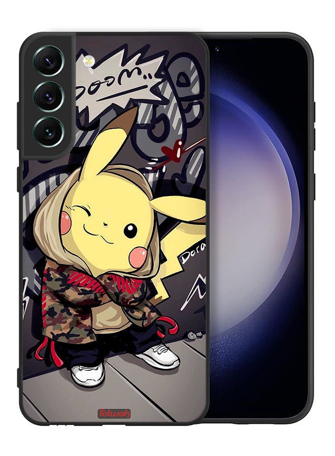 Tolwak Samsung Galaxy S21 FE 5G Protective Case Cover Pichku Art - Image 2