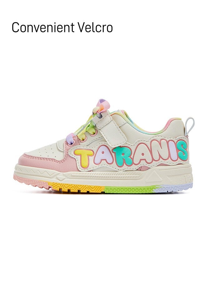 تارانيس أحذية أطفال تارانيس رياضية ملونة بشعار قوس قزح للأطفال الصغار - أحذية رياضية بشعار للأطفال - Image 3
