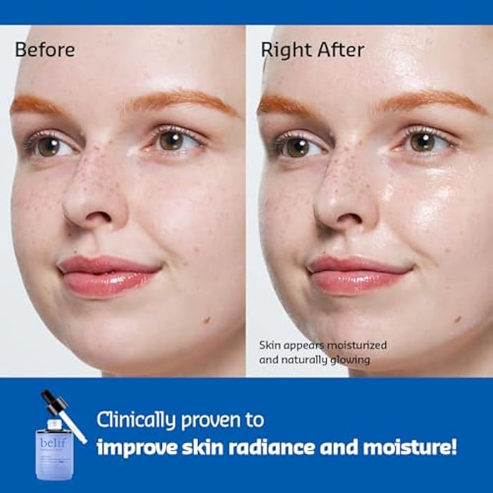 belif Super Drops Multi-7 Hyaluronic Hydrating Serum - 24-hr Moisturization, Hyaluronic Acid, Panthenol, Lightweight Daily Essence | Korean Skincare (1.01 fl. oz) - Image 3