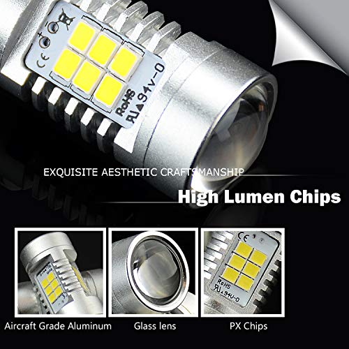 JDM ASTAR Super Bright PX Chips 3057 3156 3157 4057 4157 White Backup Reverse LED Bulbs - Image 4