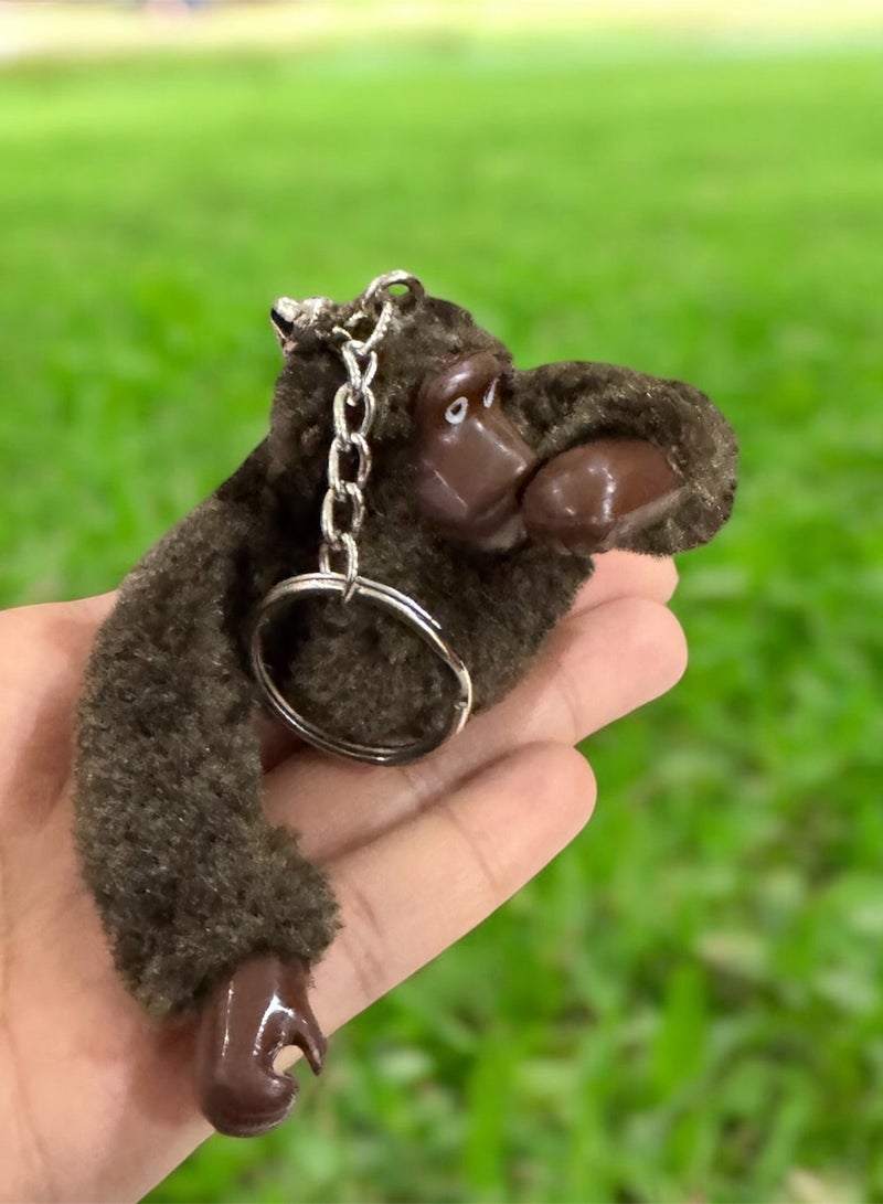 3Pcs Of Multicolor Monkey Keychains - Image 2