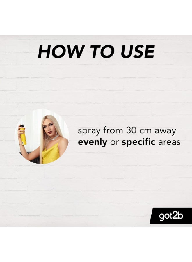 Got2b Blasting Freeze Hair Spray Ultra Strong Hold, Fast-Drying Styling Spray for Spikes, Slick Styles & Long-Lasting Frizz Control 300ml - Image 4