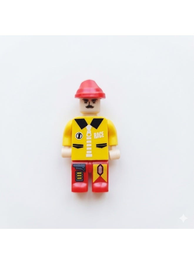 Mini Interlocking Building Block Figure Toy – Small Classic Size Collectible Character for Kids & Display 68 - Image 1