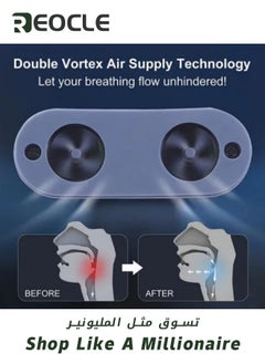 REOCLE Electric Anti Snoring Devices Stop Snoring Anti Snoring Nasal Dilator Anti Snore Nose Vents Plugs Snoring Aid for Men and Women Green  - Image 3