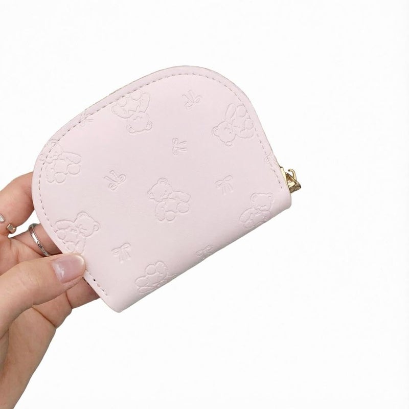 Travel Wallet - Compact Women’s Wallet Featuring Secure Zippers, Ample Interior Space, Card Slots, and Cash Compartment, Elegant Black Design for Daily Use - Image 4