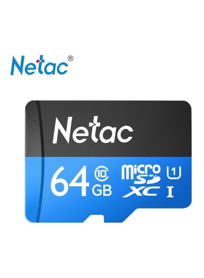 Netac Class 10 Micro SDXC Memory Card Blue/Black/White - Image 2