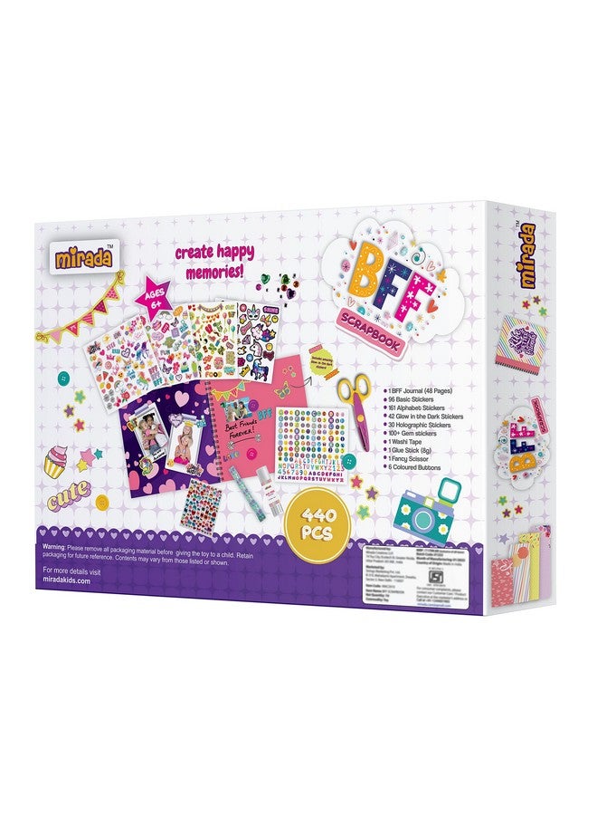 Mirada Art & Craft,BFF Scrapbook, Ideal Gift for Boys & Girls, 6+ (MAC2010) - Image 2
