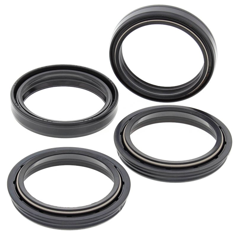 All Balls Racing 56142 Fork Dust Seal Kit Compatible withReplacement for Buell Honda Husqvarna Kawasaki Suzuki