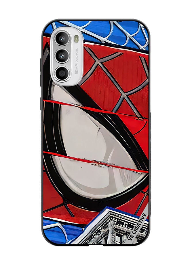 VR CREATIVE Protective Case Cover For Motorola Moto G82 Spiderman Design Multicolour - Image 1