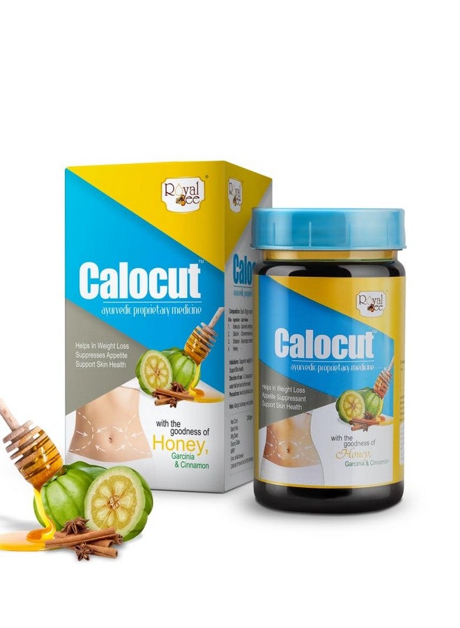 Royal Bee Calocut Honey - Ayurvedic Blend for Weight Management | Appetite Control | Supports Skin Health | With Garcinia & Cinnamon (500 gm) - Image 1
