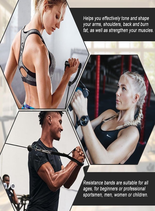 Xanadued 1 Pair Stepper Resistance Bands with Clips, Pedal Resistance Band with Handle, Fitness Pull Rope for Workout Strength Training at Home - Image 4