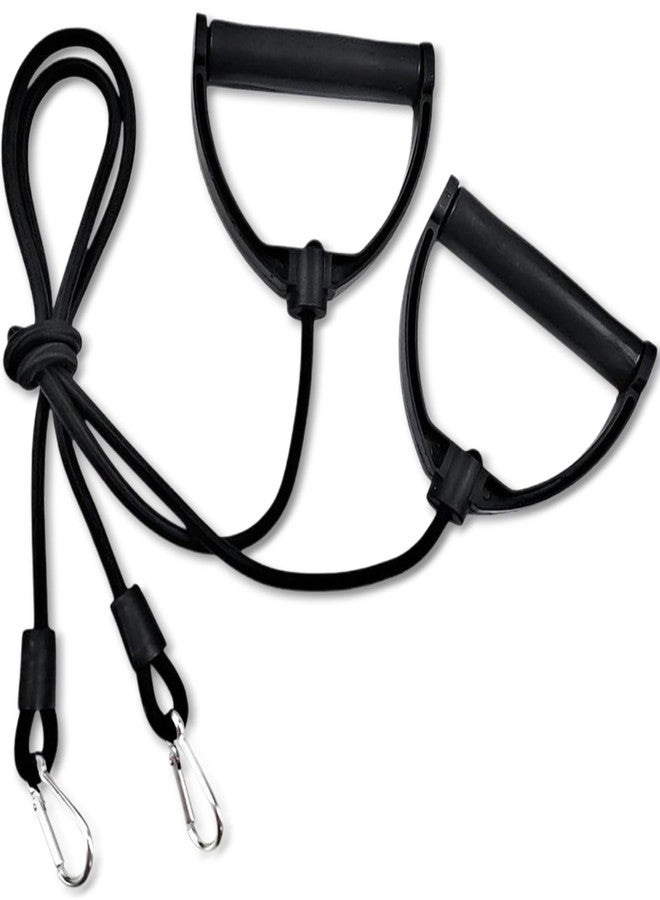 Xanadued 1 Pair Stepper Resistance Bands with Clips, Pedal Resistance Band with Handle, Fitness Pull Rope for Workout Strength Training at Home - Image 1