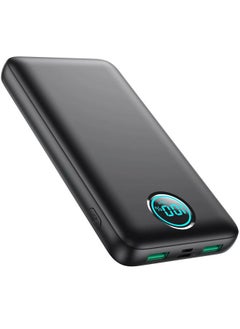 Portable Charger Power Bank 30,800mAh LCD Display Power Bank,25W PD Fast Charging +QC 4.0 Quick Phone Charging Power Bank Tri-Outputs Battery Pack Compatible with iPhone,Android etc(Black)