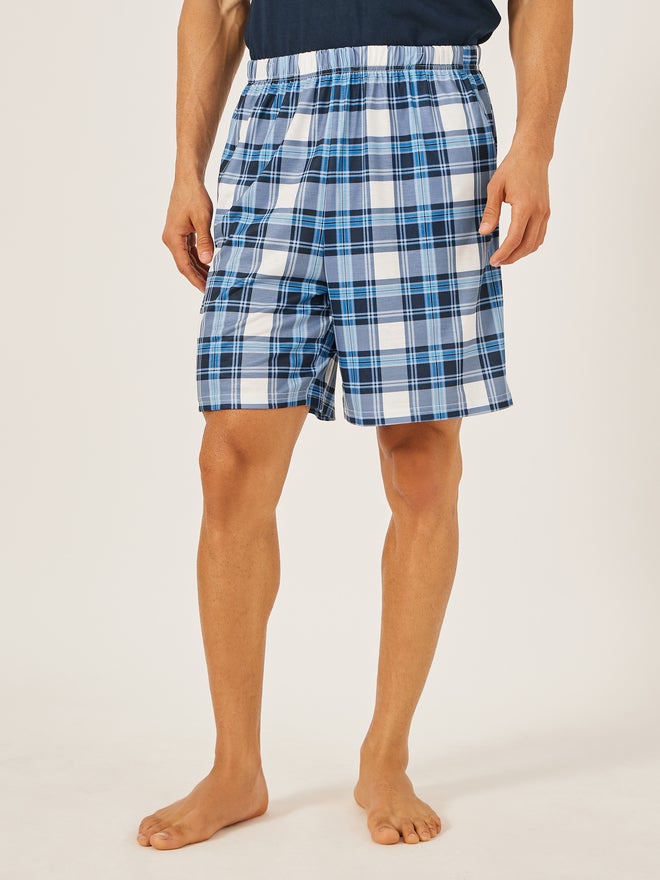 Styli Styli Unwind Slogan Printed T-Shirt and Checked Shorts Set  - Image 5