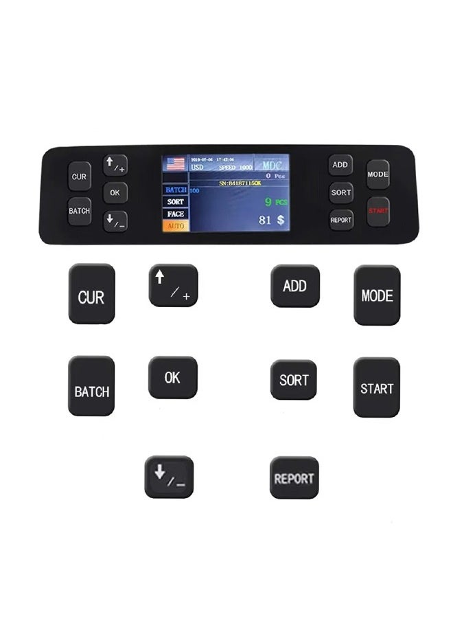 Generic - Mixed money sorting and counterfeit detection machine / dollar - euro - Chinese yuan - Turkish lira / FT-500S - Image 1