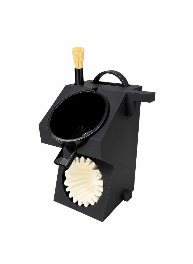 Coffee Station Caddy Compatible with xBloom Studio – Omni Dripper 2 Holder, xPod Organizer, Filter Storage, Coffee Bar Accessory Rack, Countertop Organizer - Image 4