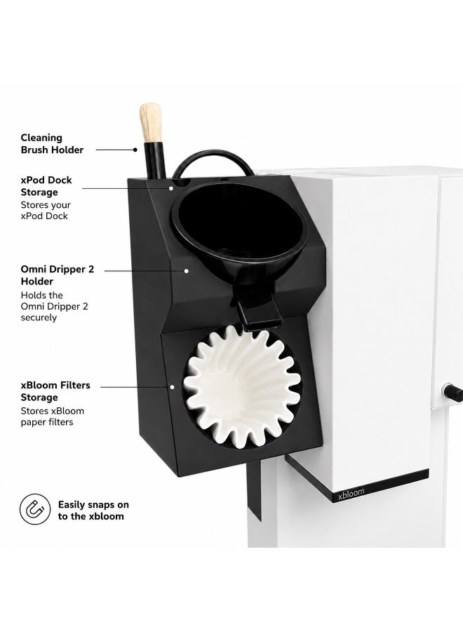 Coffee Station Caddy Compatible with xBloom Studio – Omni Dripper 2 Holder, xPod Organizer, Filter Storage, Coffee Bar Accessory Rack, Countertop Organizer - Image 3