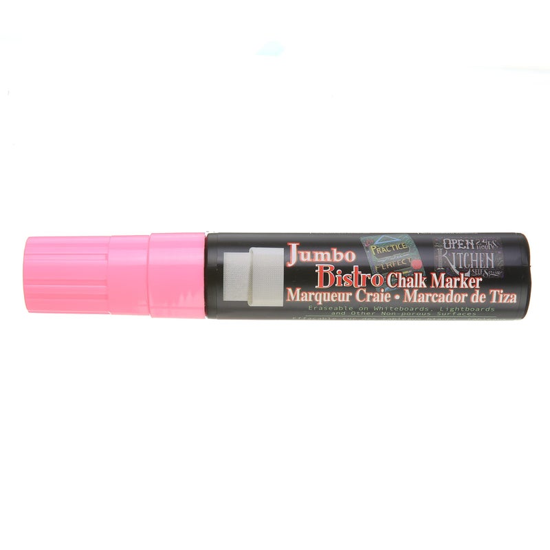 Uchida 481-C-F9 Marvy Jumbo Broad Point Tip Bistro Chalk Marker, Fluorescent Pink - Image 5