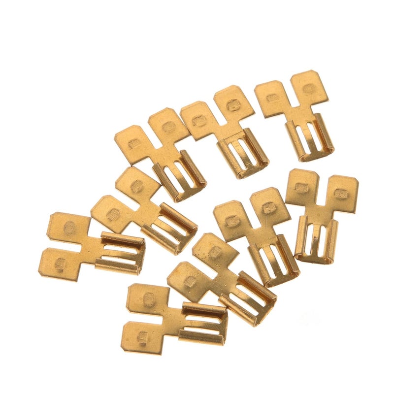 PRETYZOOM 8pcs Quick Disconnect Spade Terminals Kit Automotive Electrical Wire Crimp Connectors - Image 2