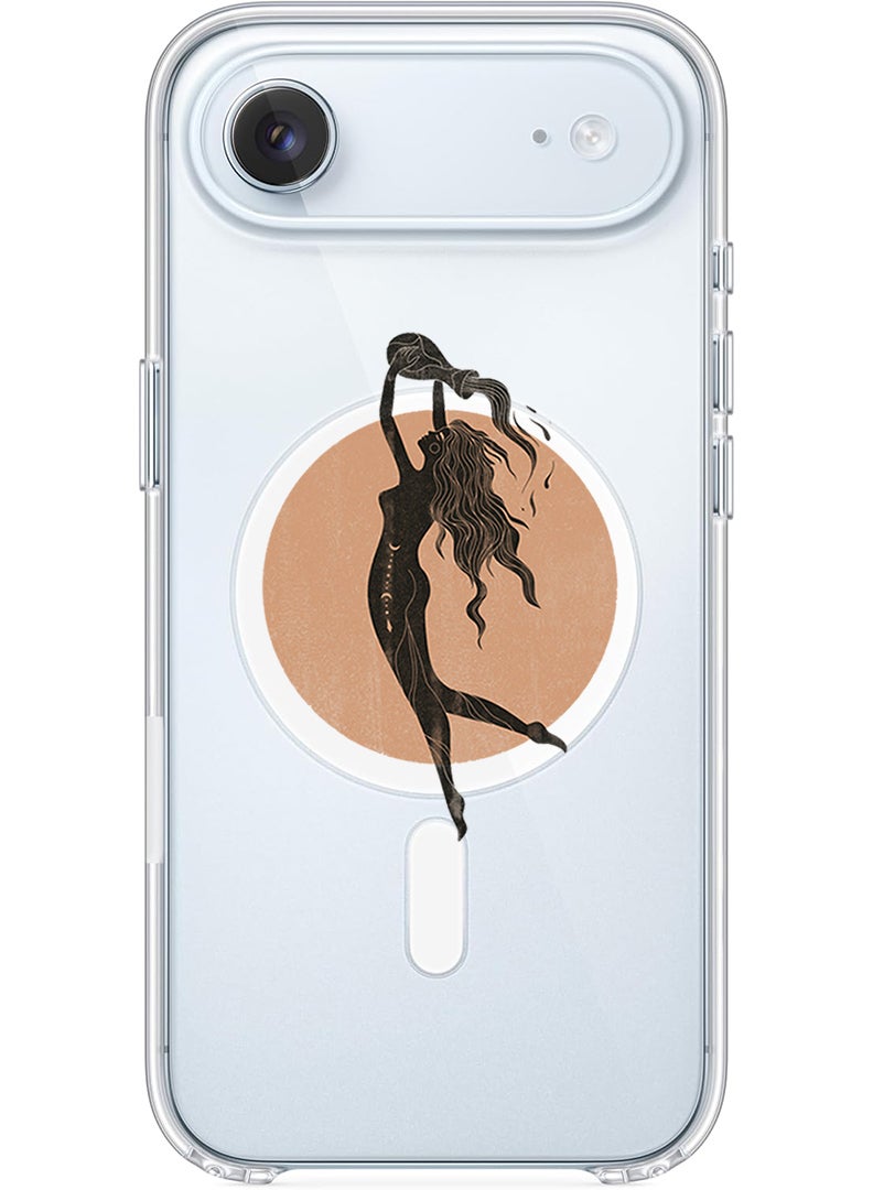 Theodor Magnetic Case for Apple iPhone 17 Air Compatible with MagSafe Wireless Charging, Shockproof Phone Bumper Cover - Aquarius - Image 1