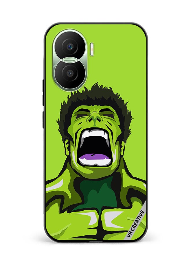 VR CREATIVE Protective Case Cover For Honor Play7T Pro Hulk Design Multicolour - Image 1