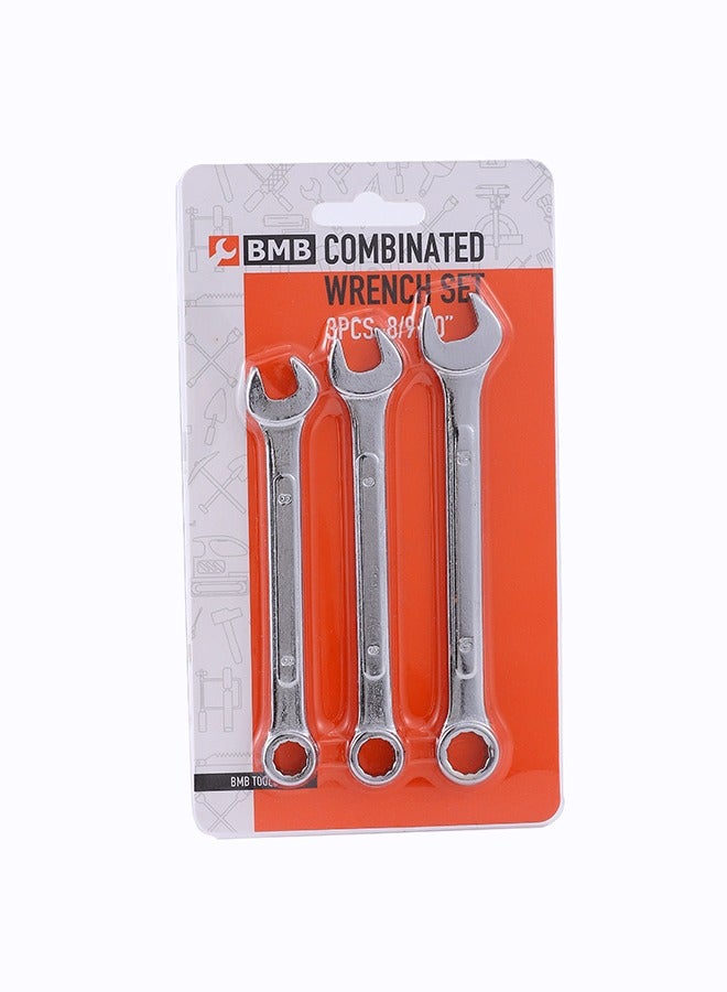 BMB tools Combinated Wrench Set 3 Piece - 8\9\10 inch - Image 4