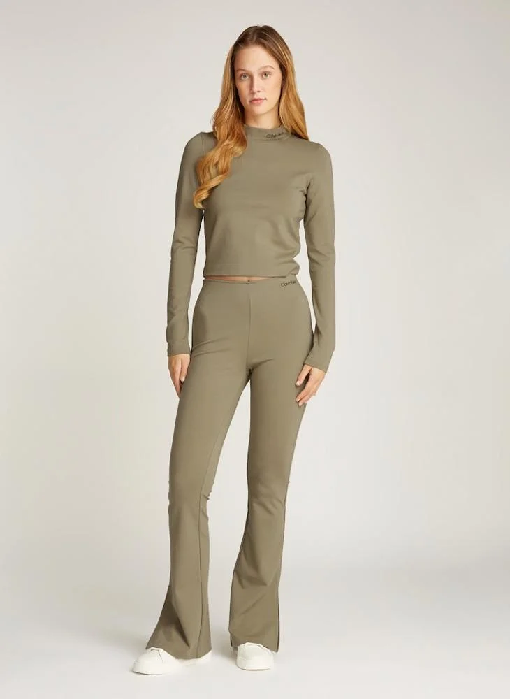 كالفن كلاين جينز Logo Detail High Waist Leggings