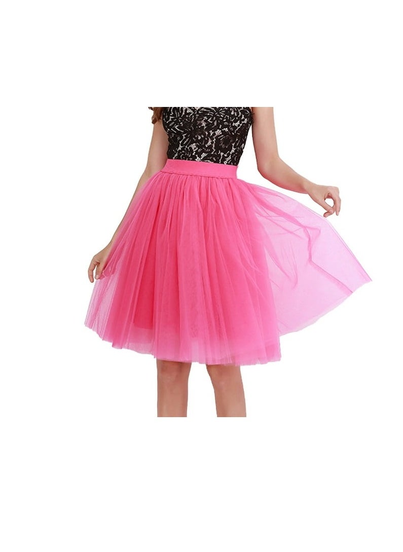Generic A girls' pocket for school parties, weddings, and special occasions. A tulle pocket with lining, uniform size, length 40 cm  - Image 2