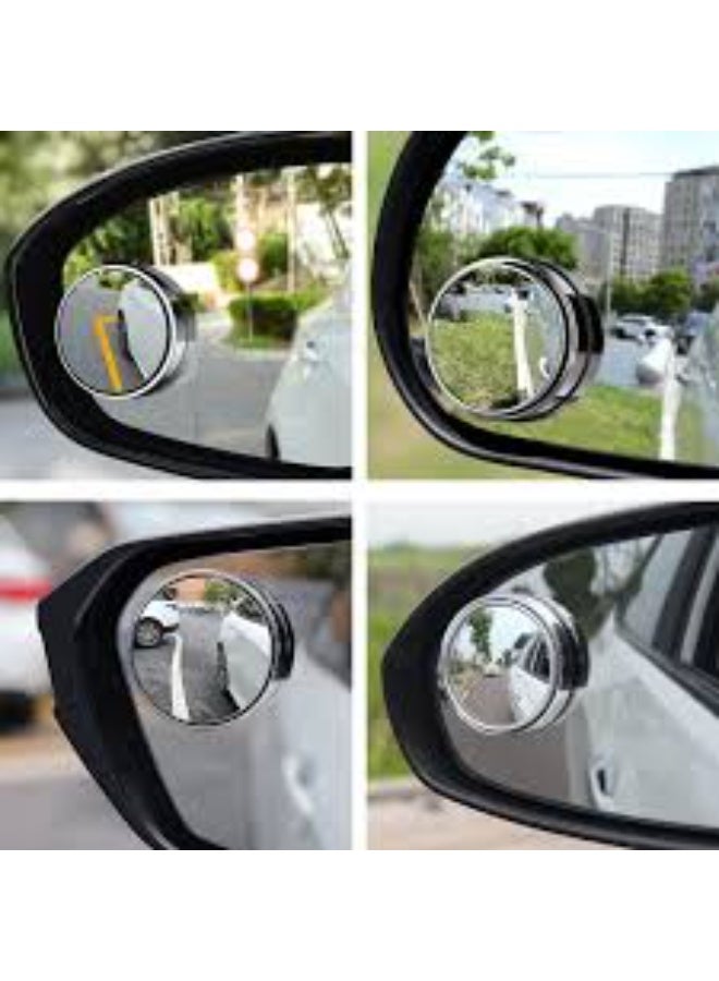 360° Wide-Angle Convex Car Blind Spot Mirror - Enhance Driving Safety with Crystal-Clear Visibility - Image 3