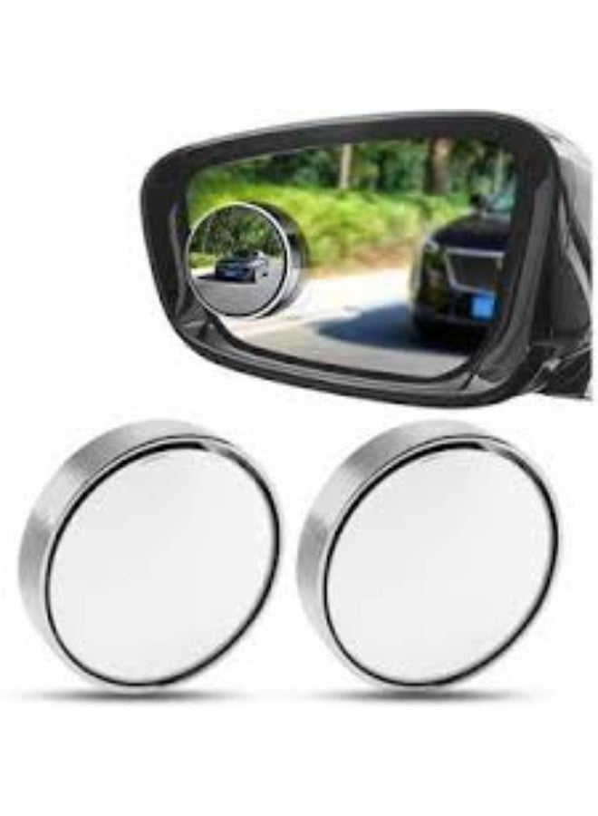 360° Wide-Angle Convex Car Blind Spot Mirror - Enhance Driving Safety with Crystal-Clear Visibility - Image 2
