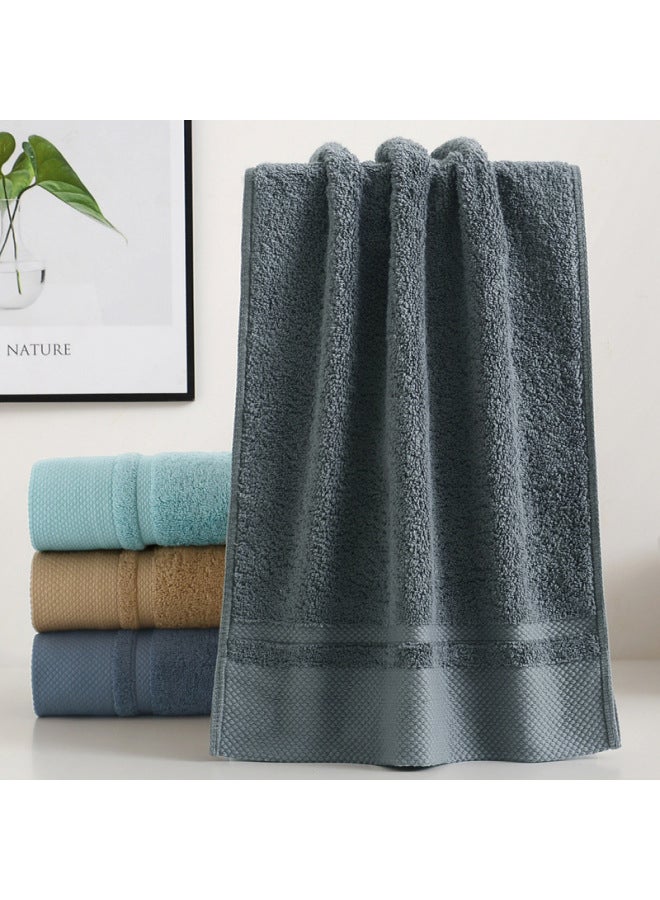 Plain Thickened Long-staple Cotton Towel Face Towel For Home Use, Absorbent, Soft, Comfortable Hotel Bath Towel, Towel Souvenir