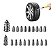 Ohleats 20 PCS Tire Repair Rubber Nail SelfService Vacuum Tire Repair Nail Kit Tire Quick Puncture Repair Tools for Automotive Truck Tractor Universal Car Accessories LargeSmall 20 PCS - Image 2