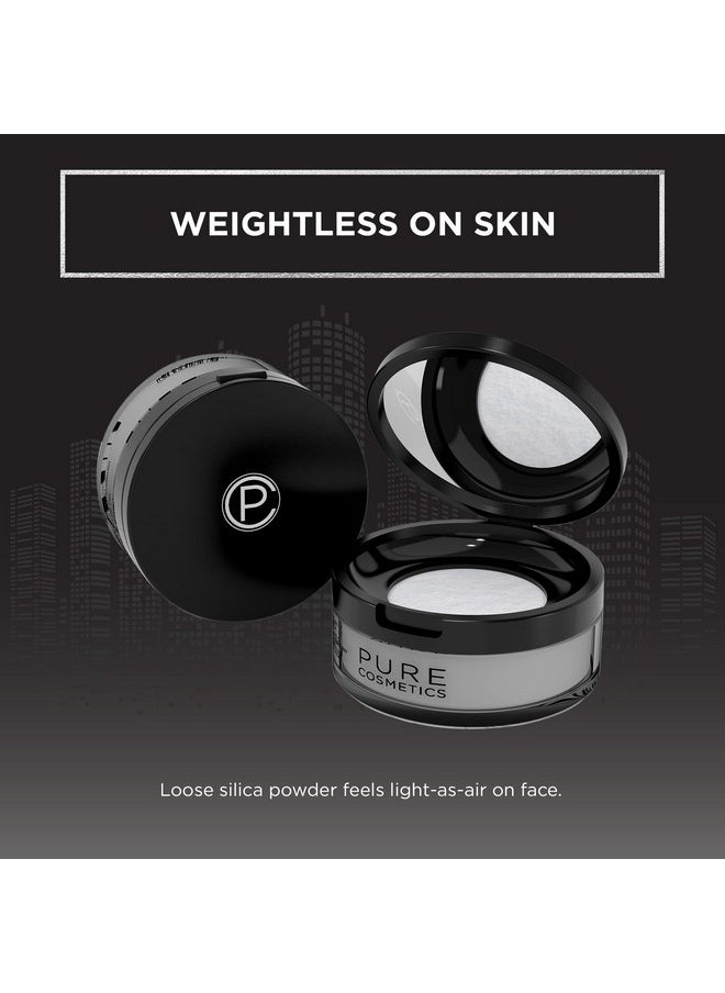 Pure Cosmetics Picture Perfect Loose Setting Powder Makeup By Pure Cosmetics Weightless Silica Face Makeup Powder Anti Aging Matte Face Powder For All Skin Types Talc Free Paraben & Cruelty Free 4G/0.14Oz  - Image 4