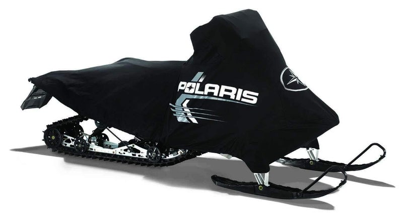 Polaris Snowmobile Canvas Cover, AXYS 144/155 in., UV Protection, Zipper-Access to Gas Cap, for Towing and Off-Season Storage, Black, Genuine OEM - Part 2881969 - Image 2