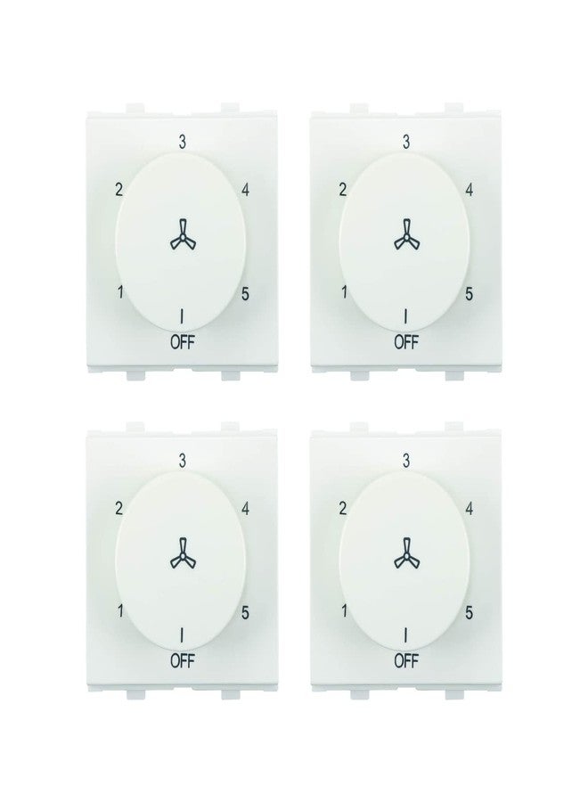Anchor by Panasonic 65302 Penta Modular 2M 100 W Polycarbonate Dura Step Regulator (White, Pack of 4)
