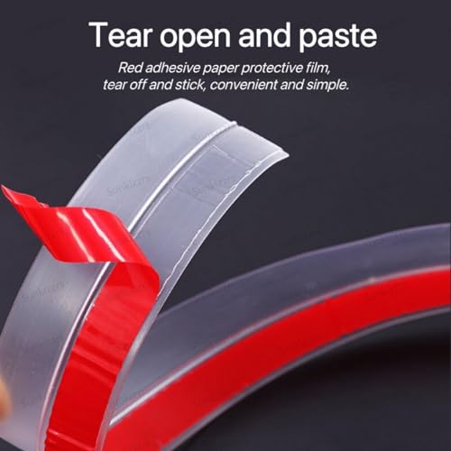 Sunkizzrs® Door Seal (5 Meter/16.4 ft) Sealing Strip for Home –Window Sealing Strip for Gap –Door Stoppers –Door Gap Filler –Glass Door Seal (Width: 35mm/1.38inch, Brown) - Image 5