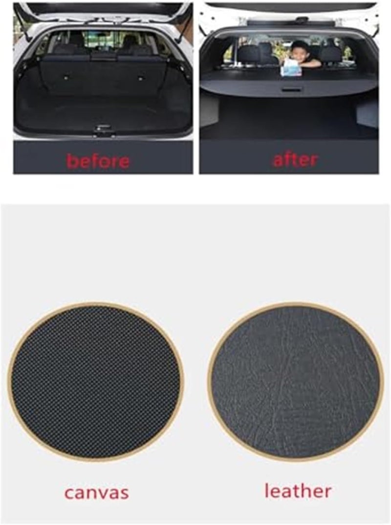 QASULER Car Rear Cargo Cover for Toyota Corolla and Cross - Image 4