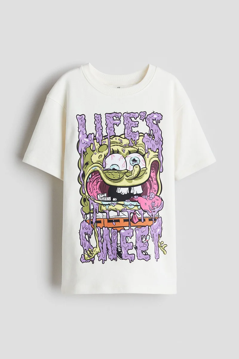 H&M Print-motif T-shirt